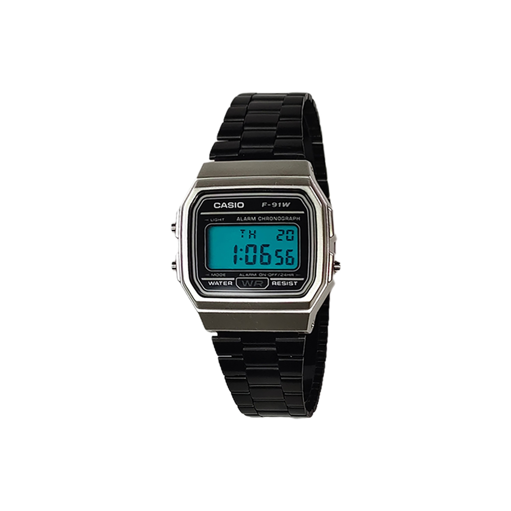 

CASIO Часы Retrofit Series Quartz Movement Stainless Steel Strap Watch Men's Watch Black Dial