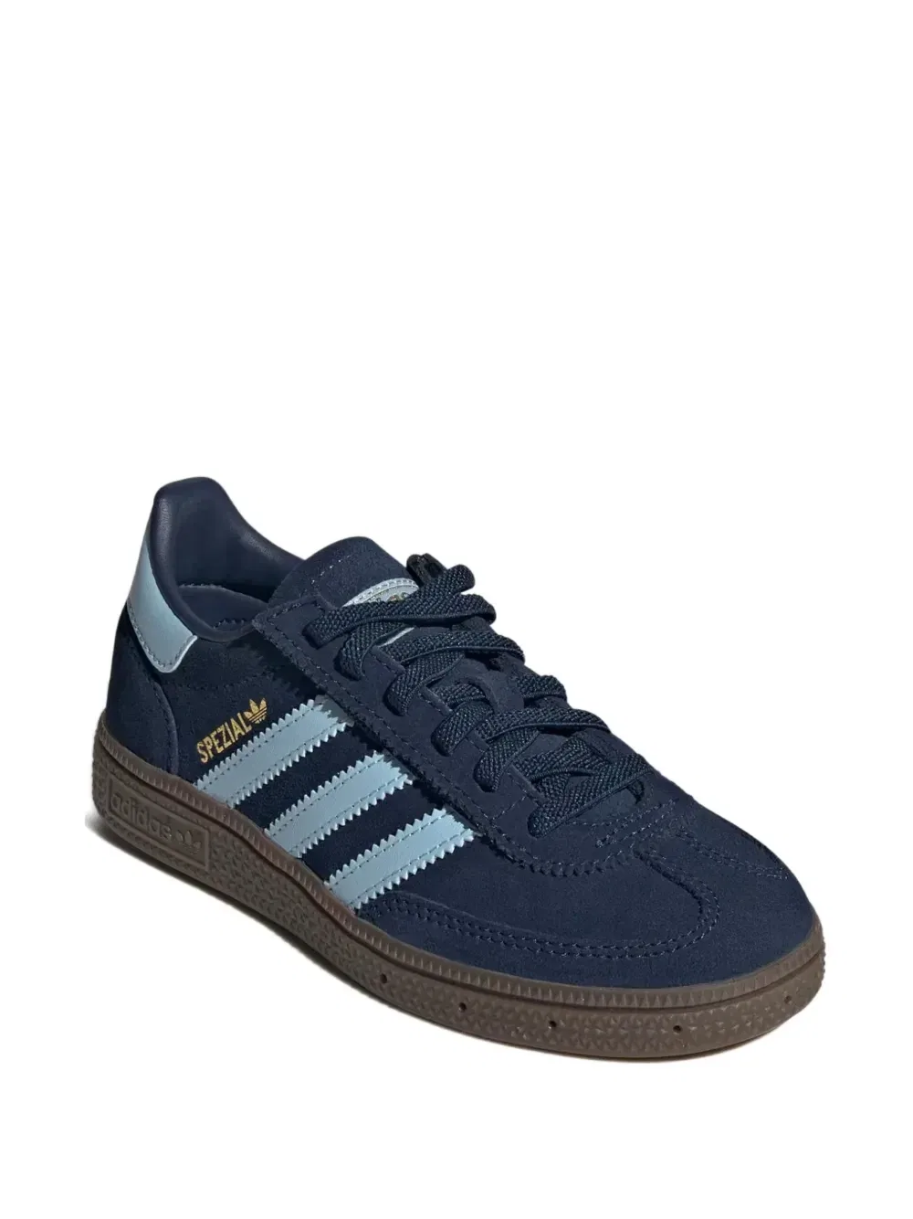 Кроссовки Handball Spezial на шнуровке Adidas Kids, синий — фото 2