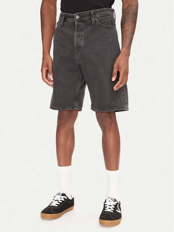 

Мешковатые джинсовые шорты Alex 12269532 Jack&Jones, черный