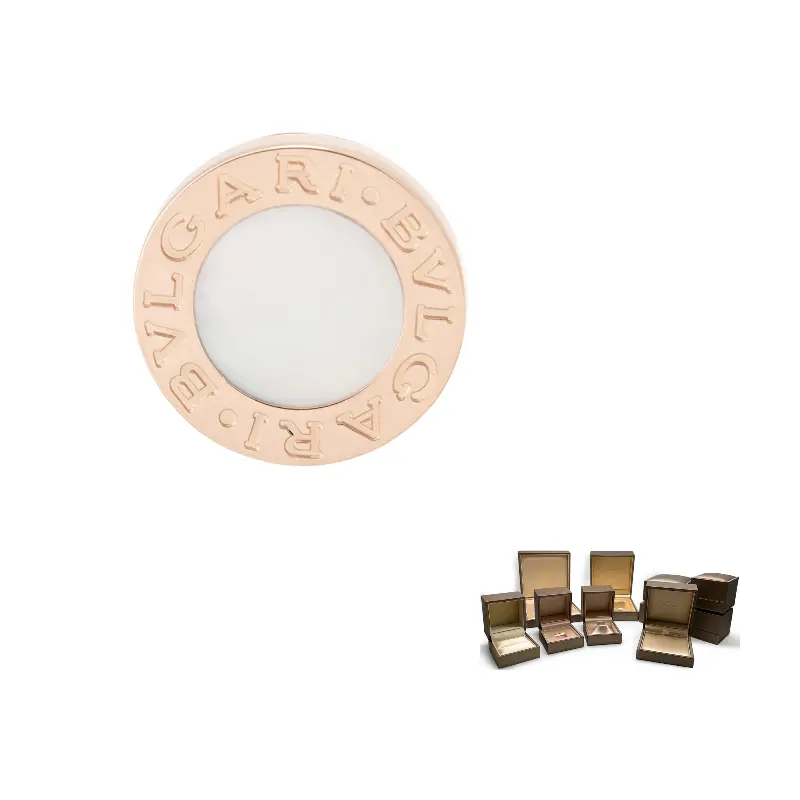 

Серьги из розового золота 18 карат Unisex BVLGARI, розовое золото