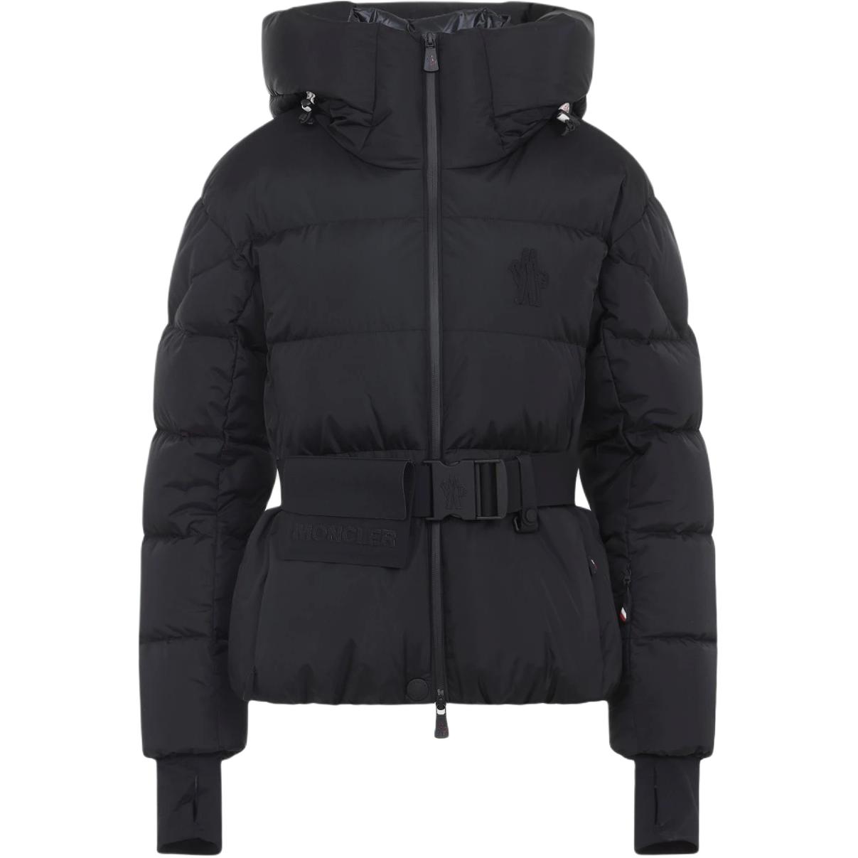 

Куртка Grenoble с поясом на пряжке и утеплителем Moncler, черный