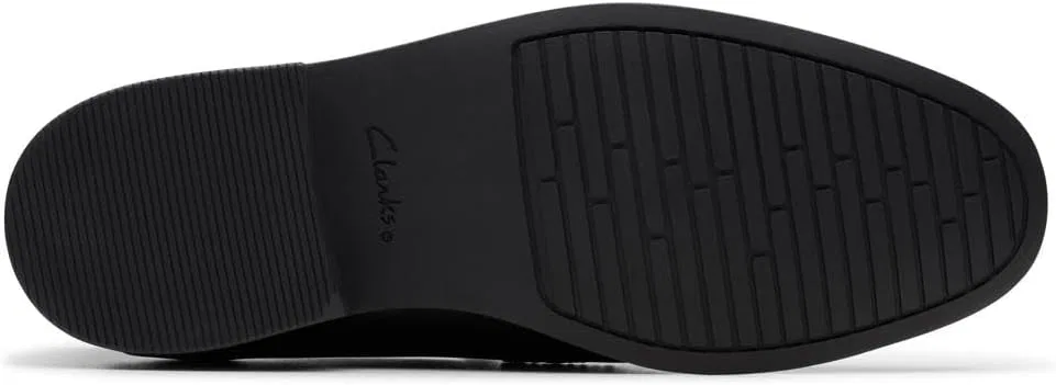 Туфли Clarks Originals Unisex Jonwin Craft Y Shoe, Black (Black Leather) — фото 3