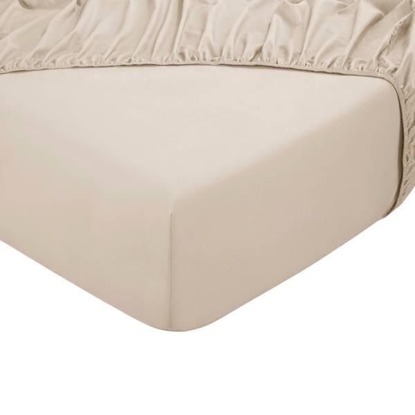 

Простыня на подгонке home uni Doubledry, бежевый