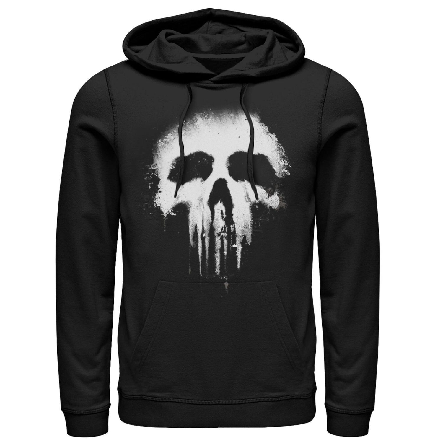 

Мужская толстовка с рисунком и логотипом Marvel The Punisher Scary Grungy Skull