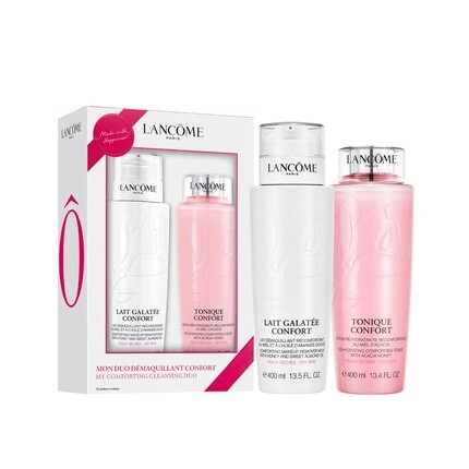 

Подарочный набор Lancome Duo Confort: 400 мл очищающего молочка GalatE Confort + 400 мл увлажняющего тонера Tonique Confort
