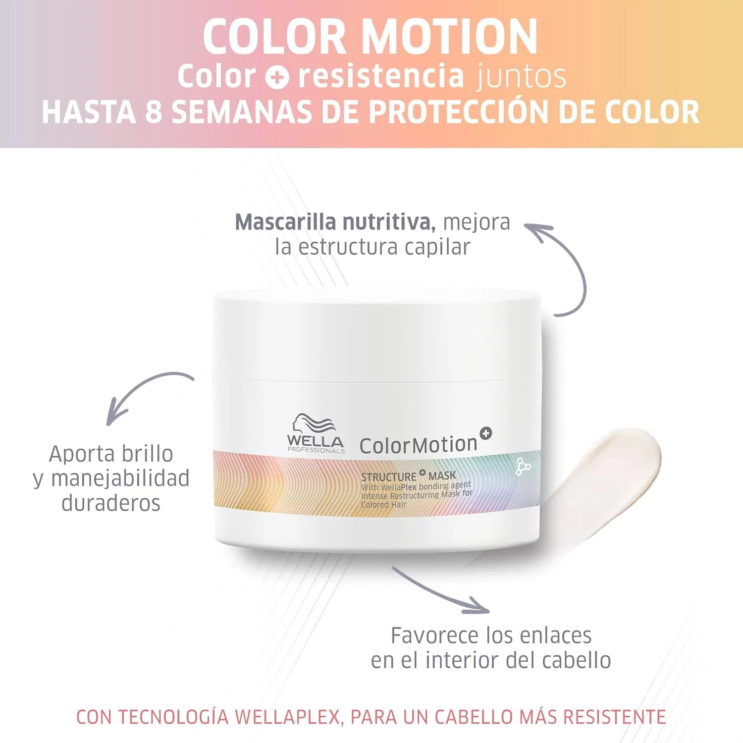 Маска для волос «ColorMotion+ Structure+ Mask» 150 мл от Wella Professionals Wella Professionals — фото 2