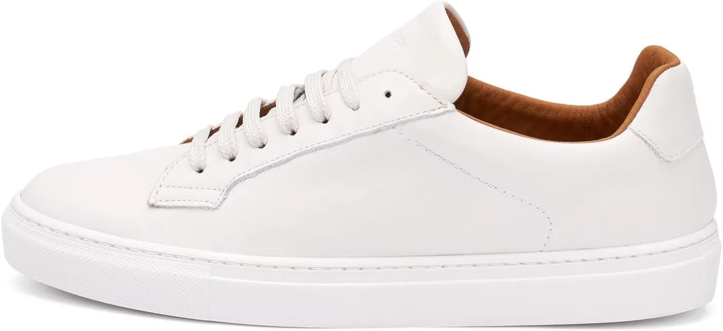 Frau - Базовые кожаные кроссовки, White