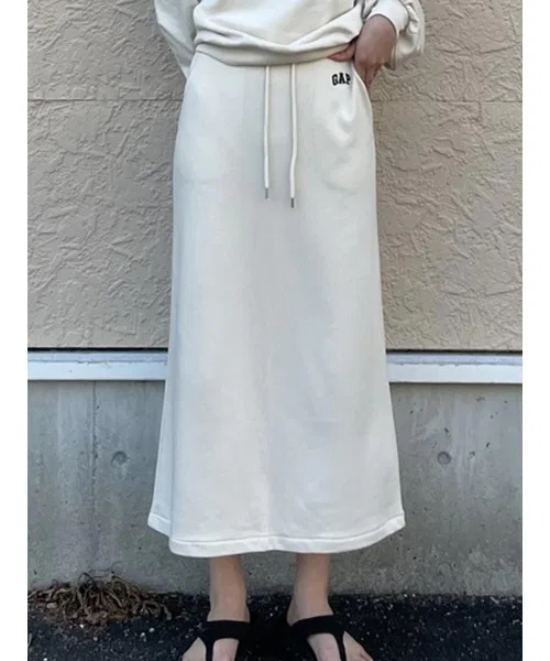 Женская юбка-макси GAP с логотипом Off-white