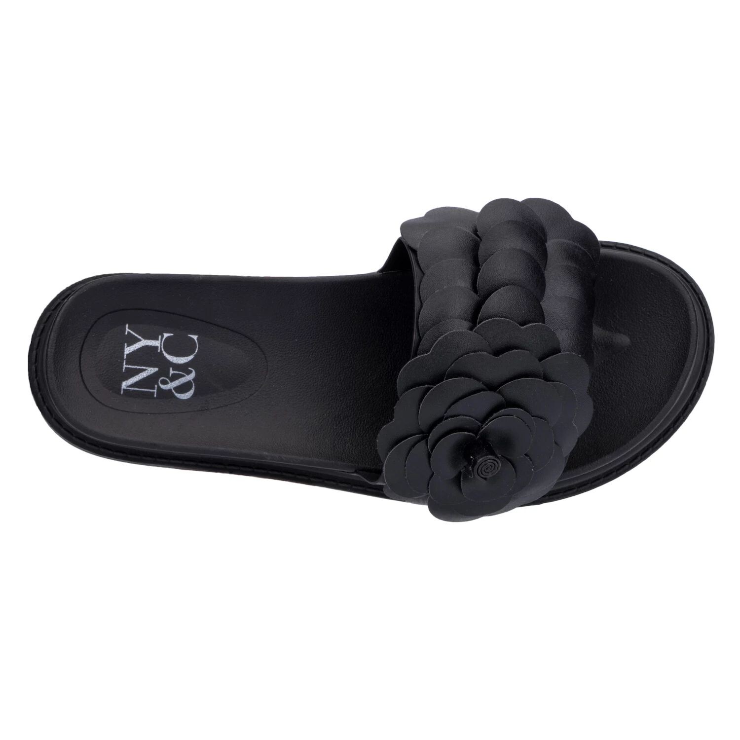 Женские шлепанцы на платформе New York & Company Camilia New York & Company, розовый — фото 3