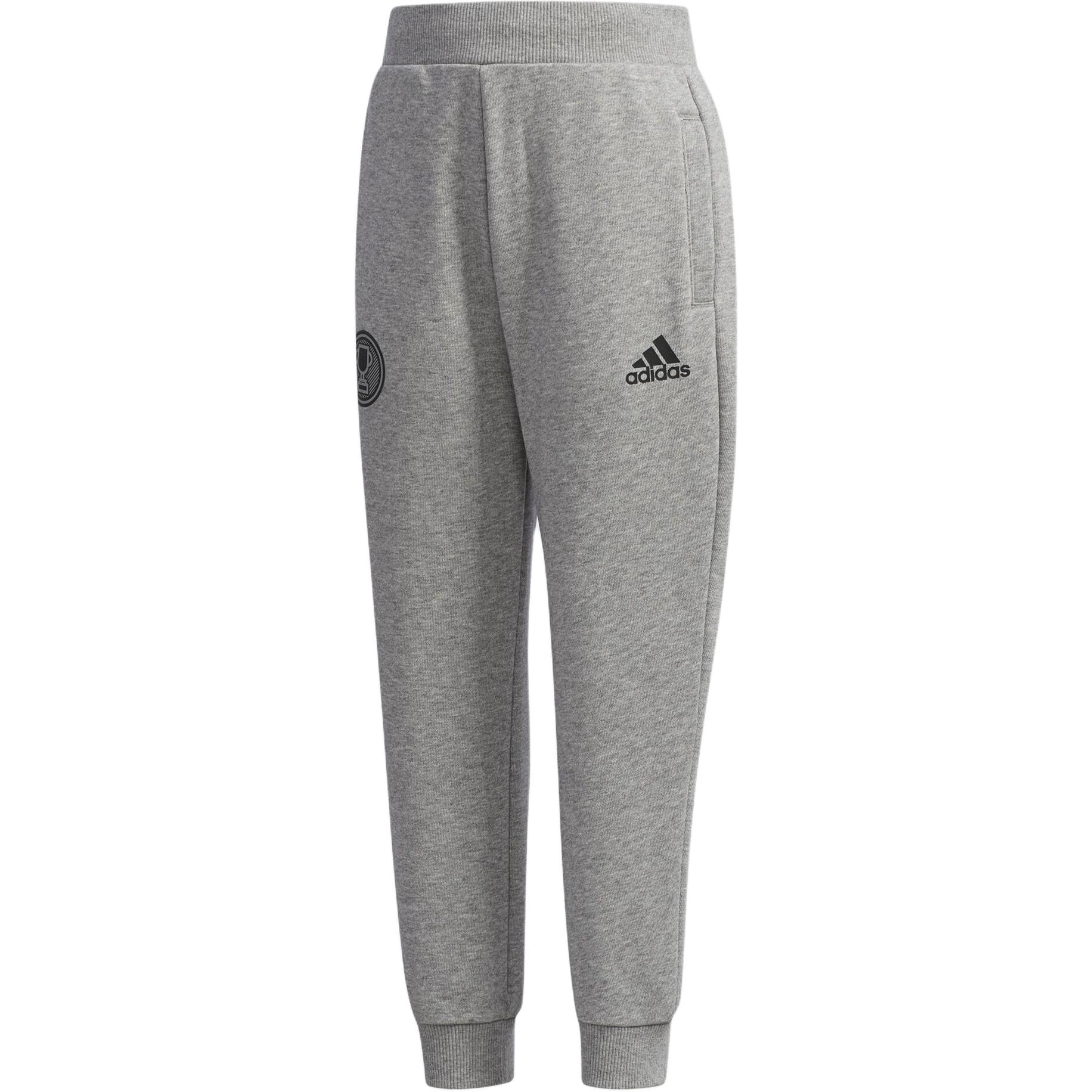 Футболка Adidas для детей 3-7 лет вязаная серая — фото 2