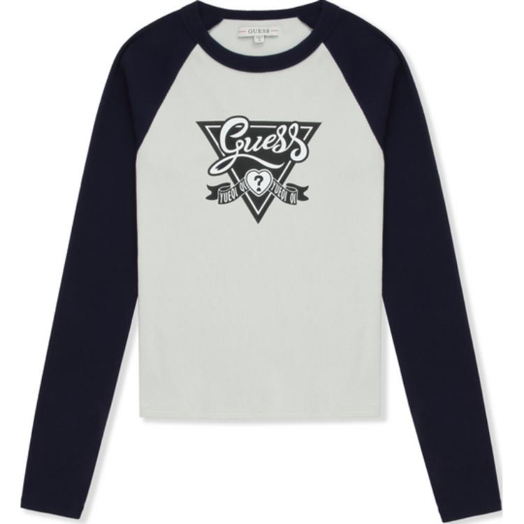 

GUESS Толстовка YUEQI QI SS24 женская черно-белая