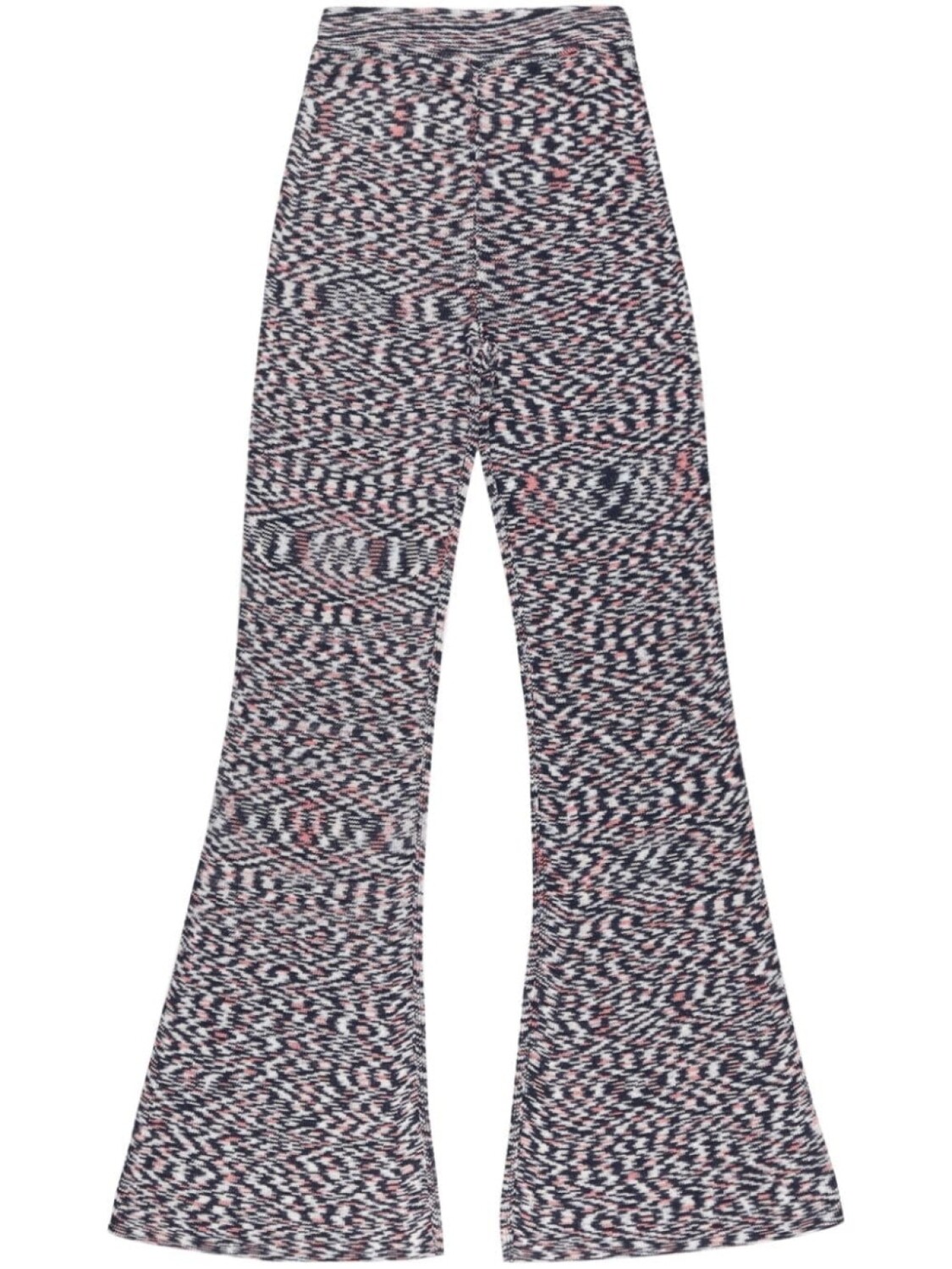 

Missoni расклешенные брюки с принтом, черный