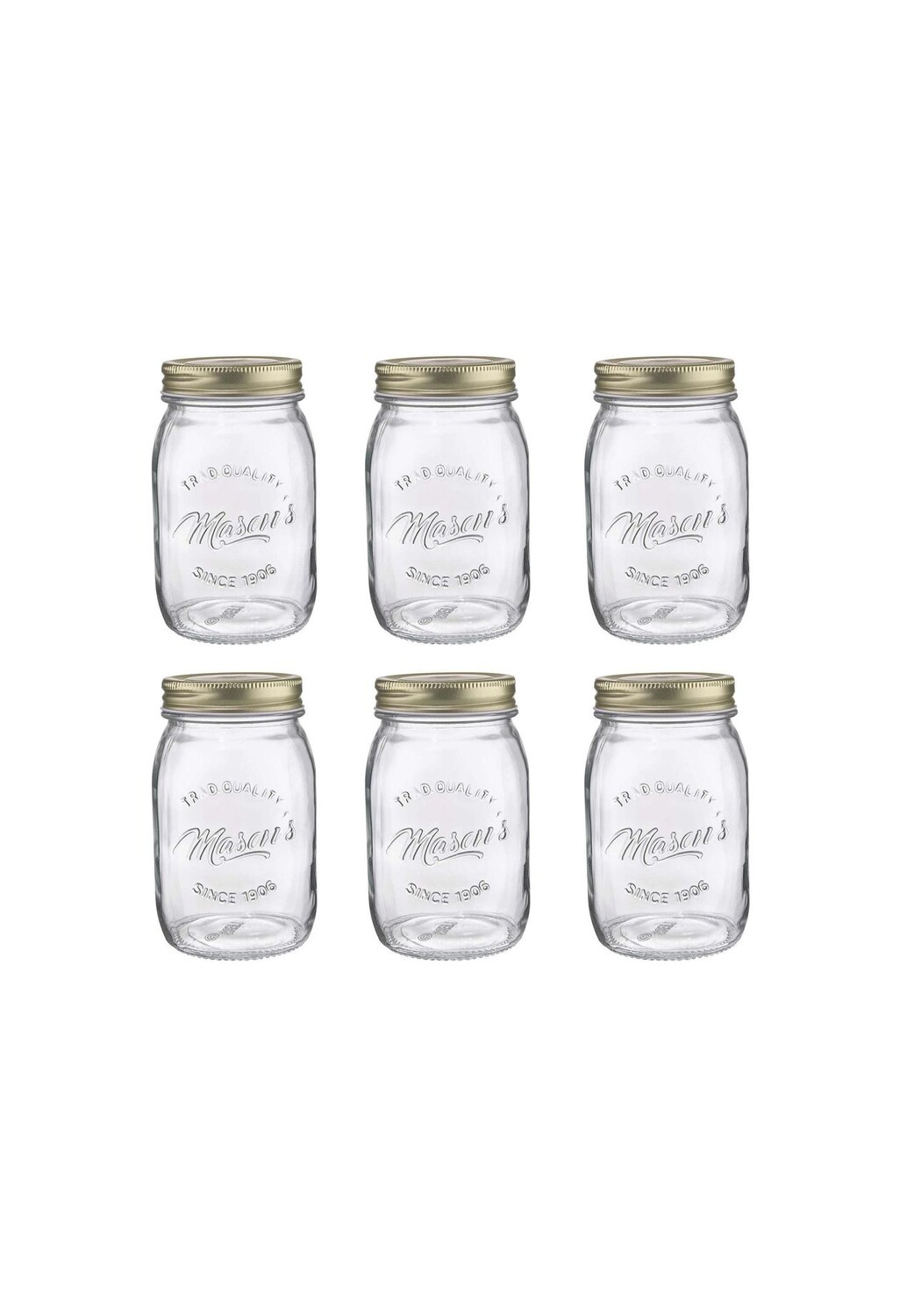 

MASON'S 6x баночек для хранения 550мл Butlers