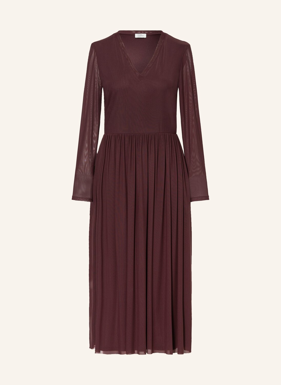 

Сетчатое платье Robe Légère, красный