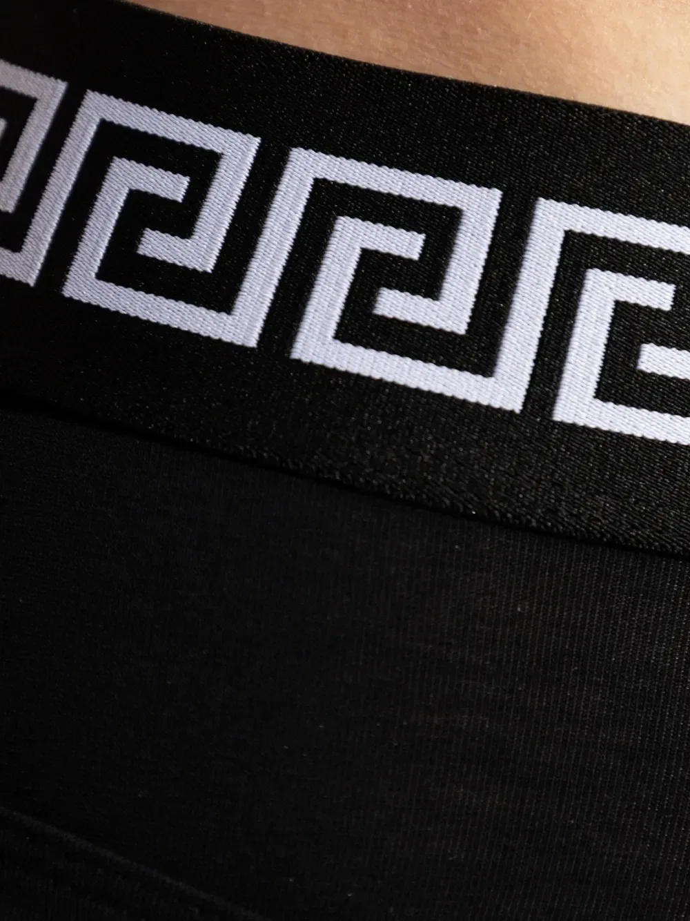 Трусы с логотипом (комплект из двух штук) VERSACE, черный — фото 4