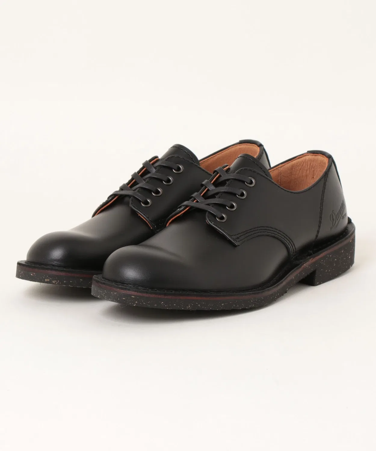 Ботинки DANNER LOMBARD из толстой кожи, на платформе Vibram, черные