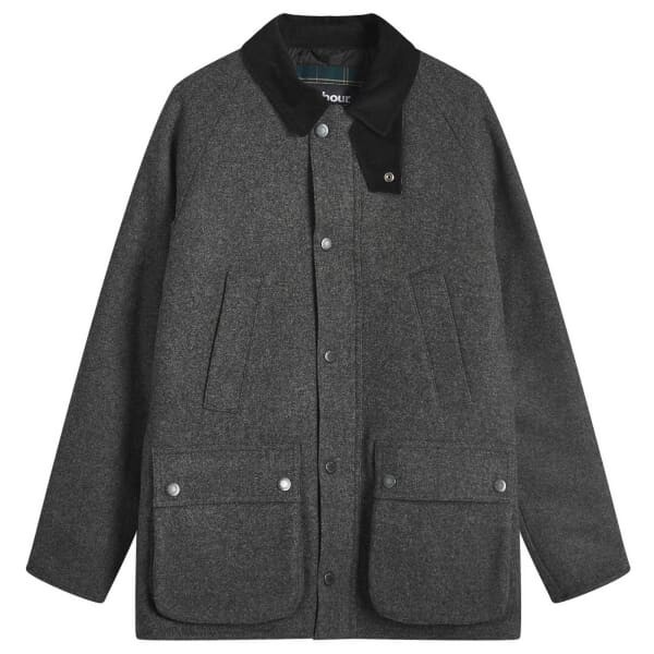 

Куртка из шерсти Бедейл Barbour, черный