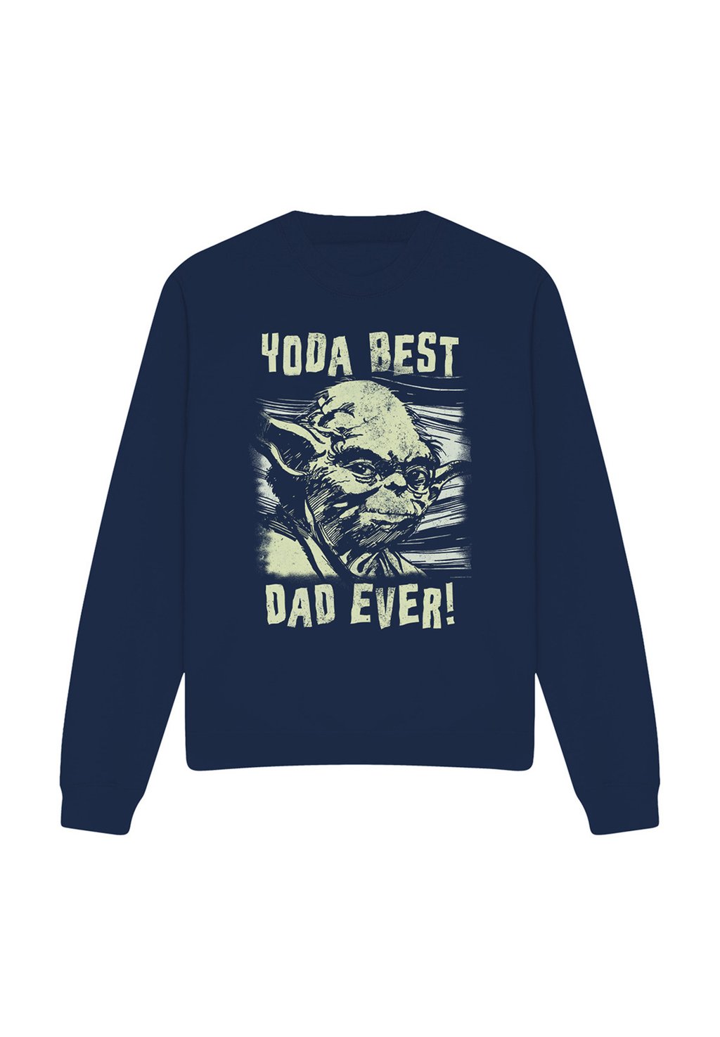 

Толстовка STAR WARS YODA BEST DAD COMIC-PRINT Star Wars, темно-синий