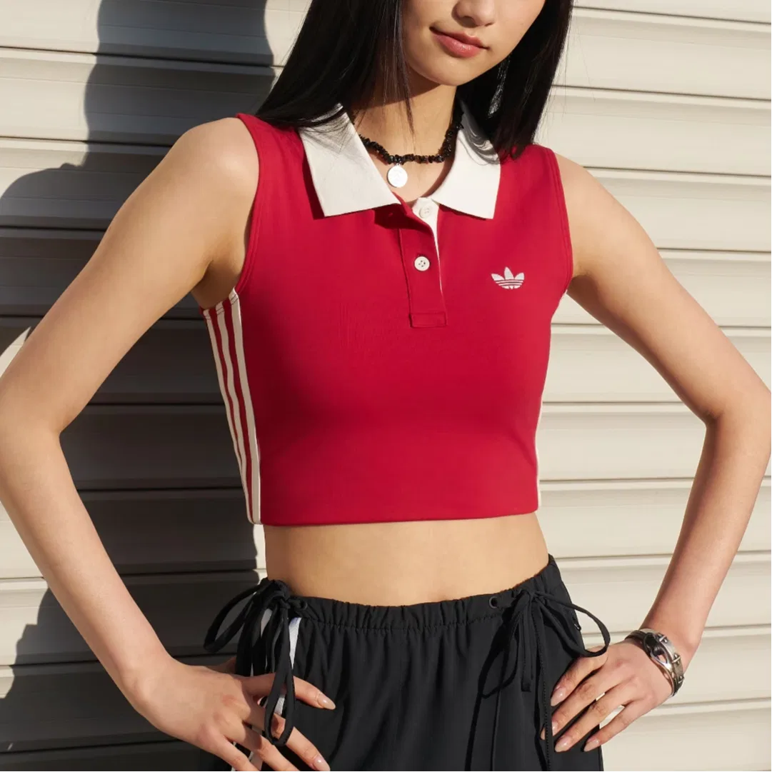 Майка женская Adidas Originals, Victory Red — фото 3