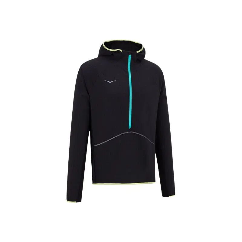 

Куртка мужская черная HOKA ONE ONE, Черный, Куртка мужская черная HOKA ONE ONE