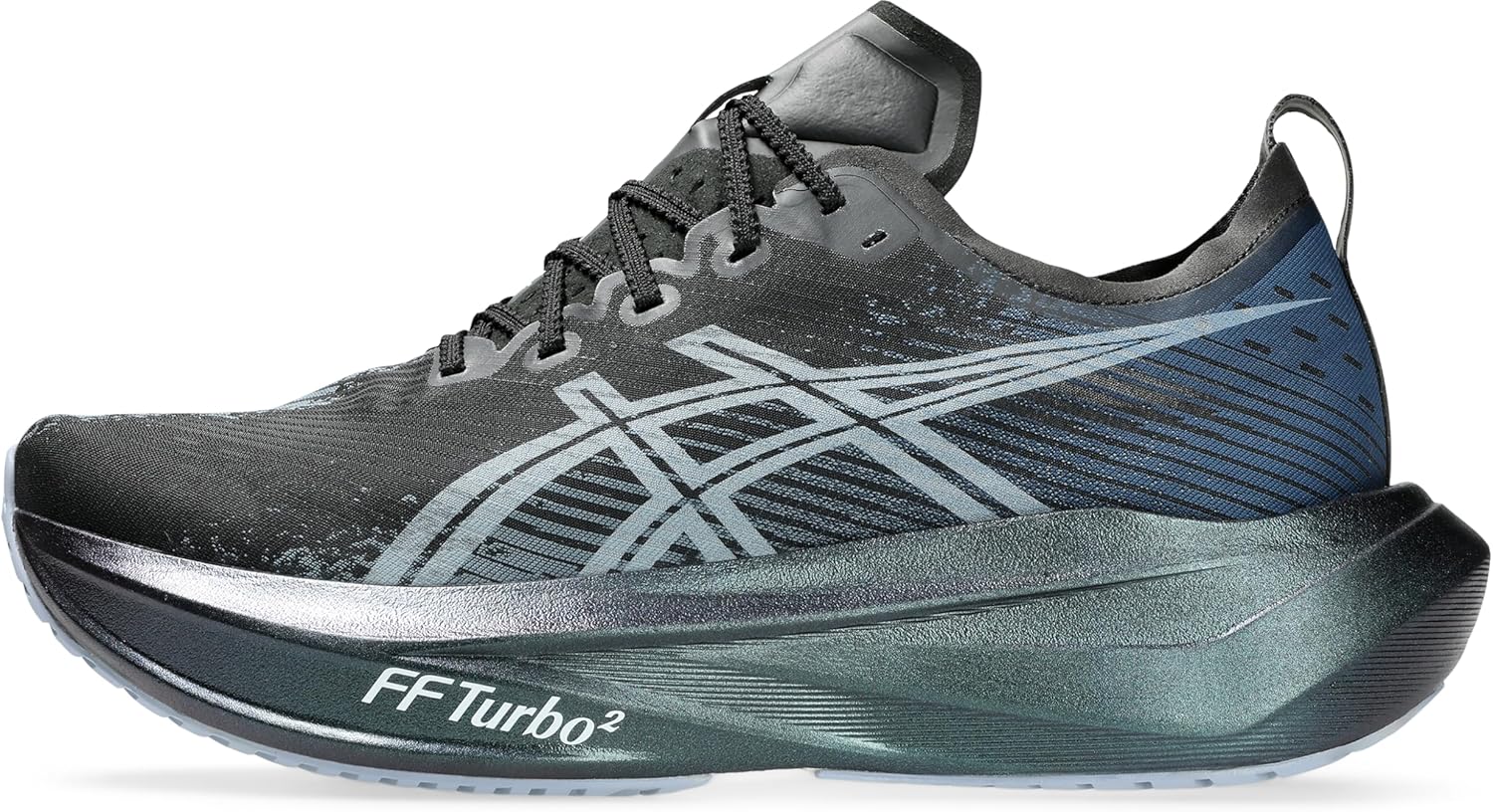 

Беговые кроссовки ASICS Unisex MEGABLAST, белый/черный