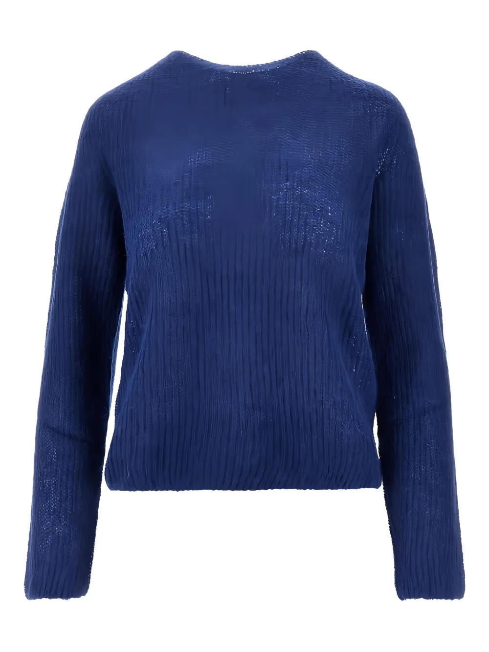 

Свитер с круглым вырезом Emporio Armani, синий