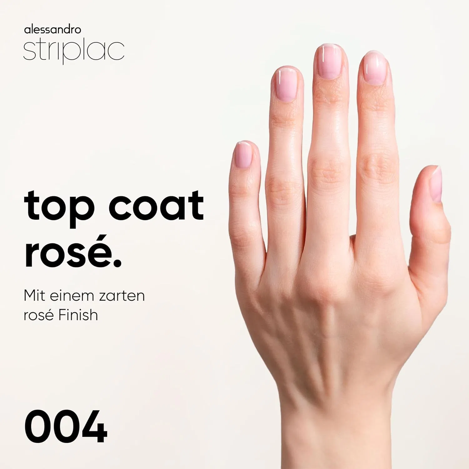 УФ-топ-покрытие «Striplac UV Top Coat Rose» от alessandro Alessandro — фото 2