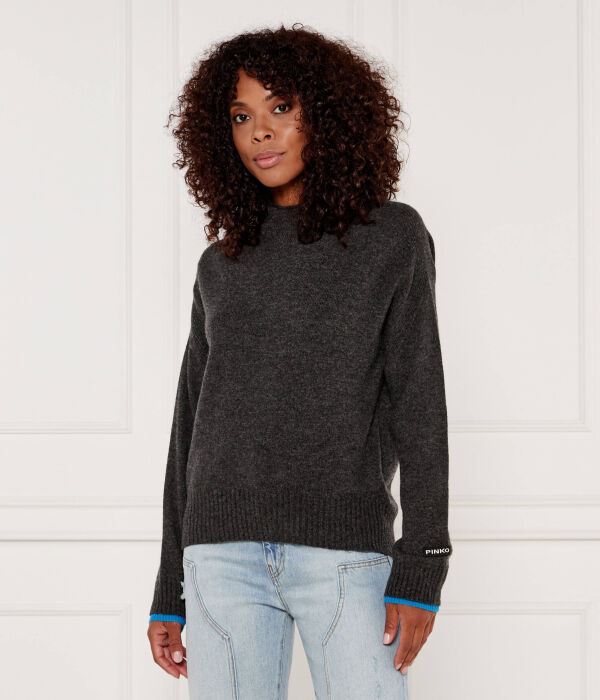 

Свитер шерстяной Pinko Donskoy Regular Fit, черный