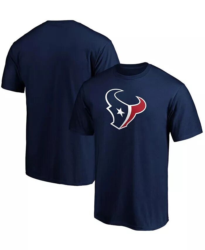 

Мужская темно-синяя футболка с логотипом Houston Texans Big and Tall Primary Team Fanatics