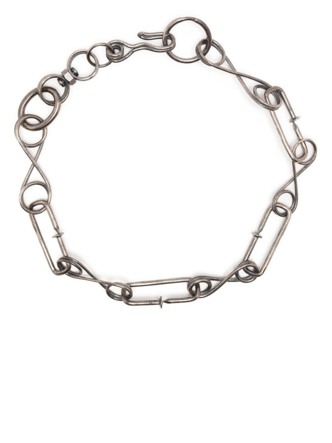

Серебряное колье Guidi, серебряный