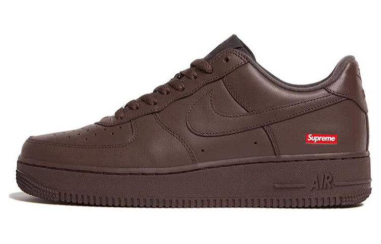 Кроссовки Nike Air Force 1 Low Supreme Baroque Brown