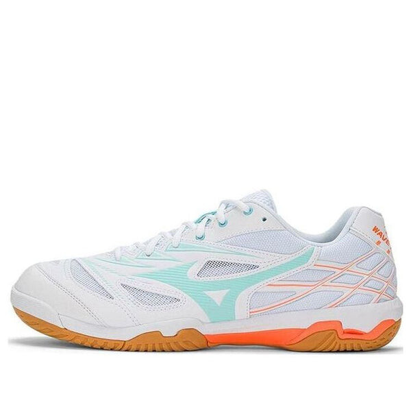 

Кроссовки wave fang nx 'white teal orange' Mizuno, белый