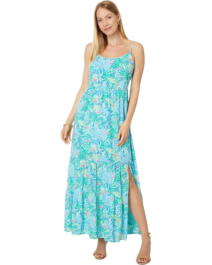 

Платье Lilly Pulitzer Teresa Maxi, цвет Multi Via Parigi