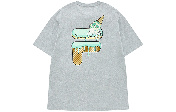 

Футболка Unisex Cloud Gray Heather Gray FILA FUSION