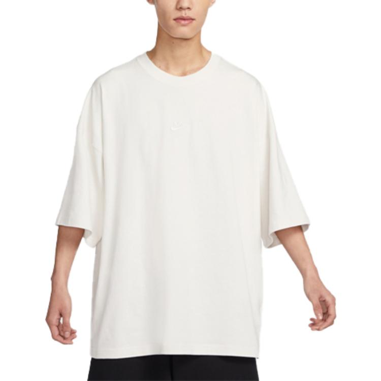 Футболка мужская Phantom Gray White Nike — фото 4