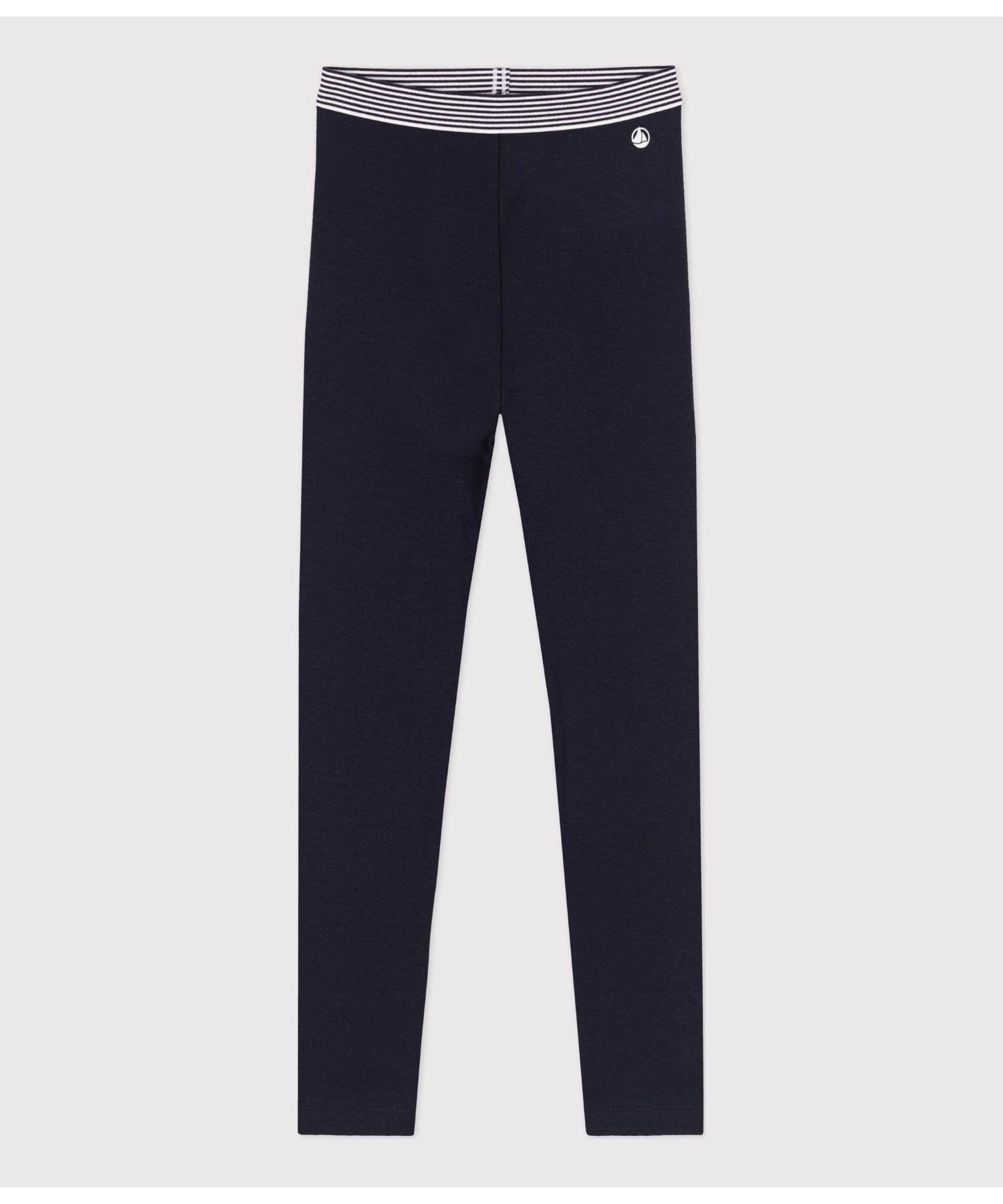 Брюки из эластичного хлопка PETIT BATEAU, Dark Navy