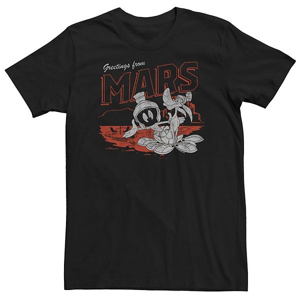

Футболка Big & Tall Looney Tunes Greeting From Mars Marvin K9 Licensed Character