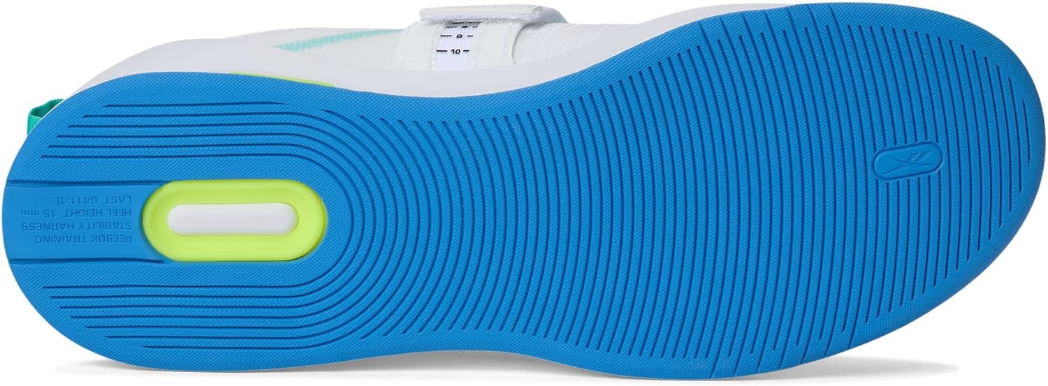 Мужские кроссовки Reebok Lifter Pr III, белый/зеленый — фото 3