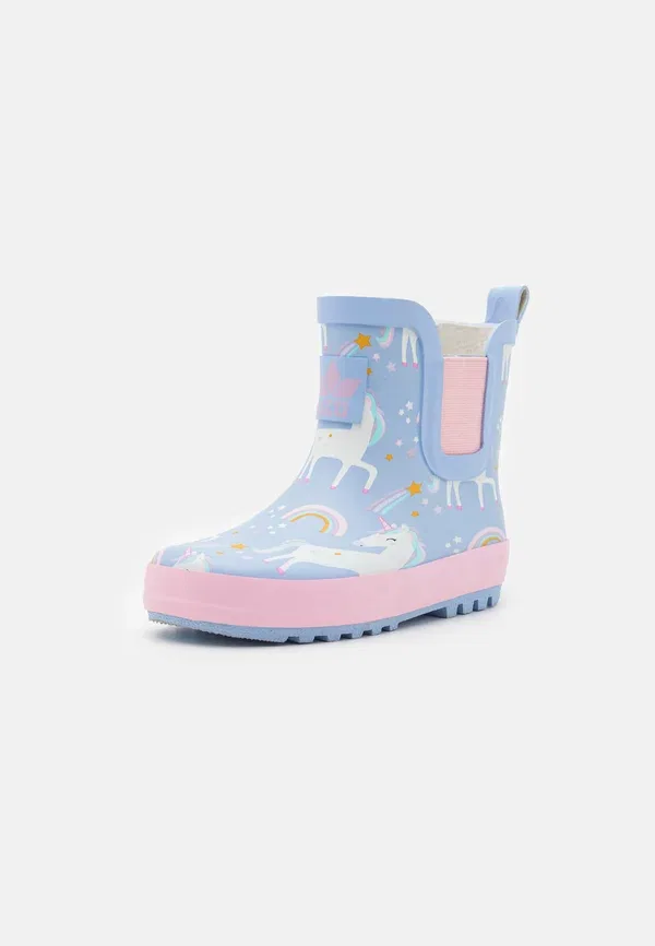 Сапоги резиновые Samira wellies Lico, синий/розовый — фото 2