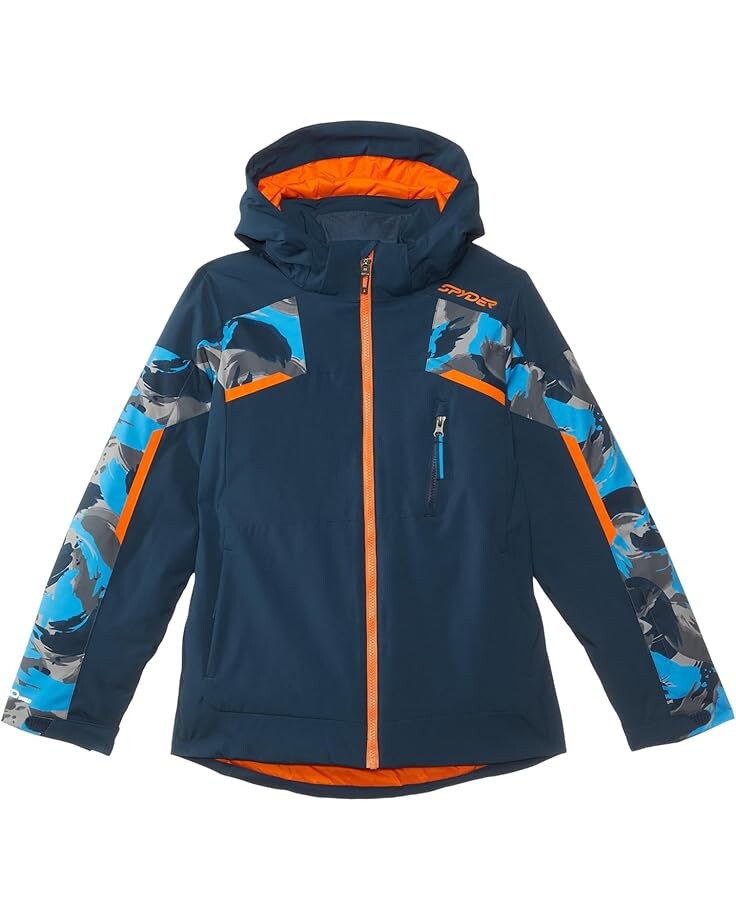 

Куртка Spyder Kids Leader Jacket, цвет Camo Aether Blue