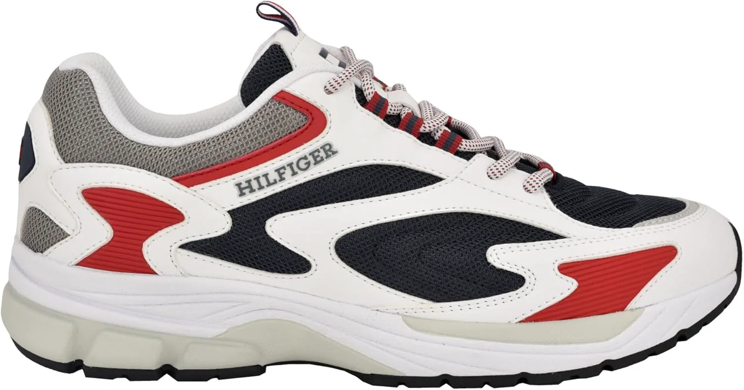 Мужские кроссовки Tommy Hilfiger Parana, белый/красный/мультиколор — фото 3