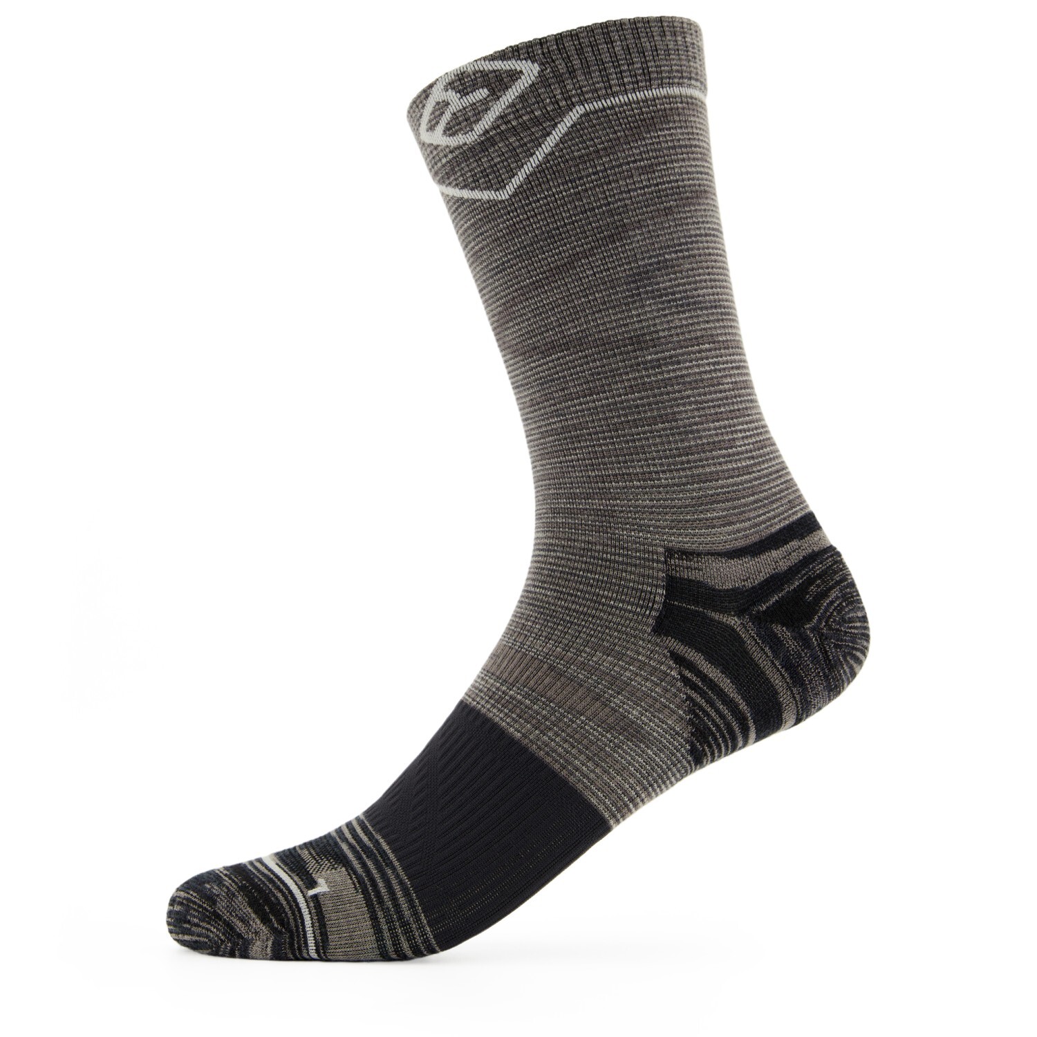 

Носки из мериноса Ortovox Alpine Mid Socks, цвет Black Raven