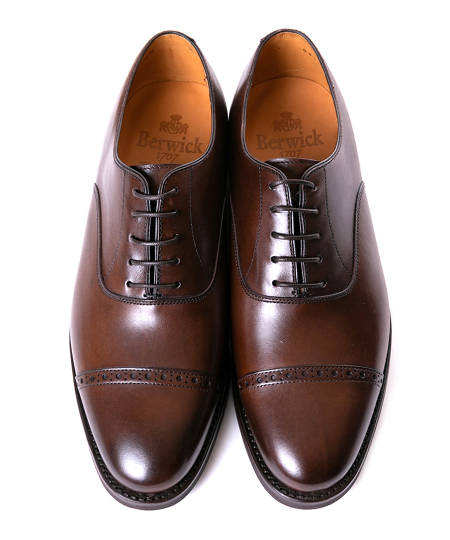Туфли мысок Berwick1707, Dark brown — фото 3