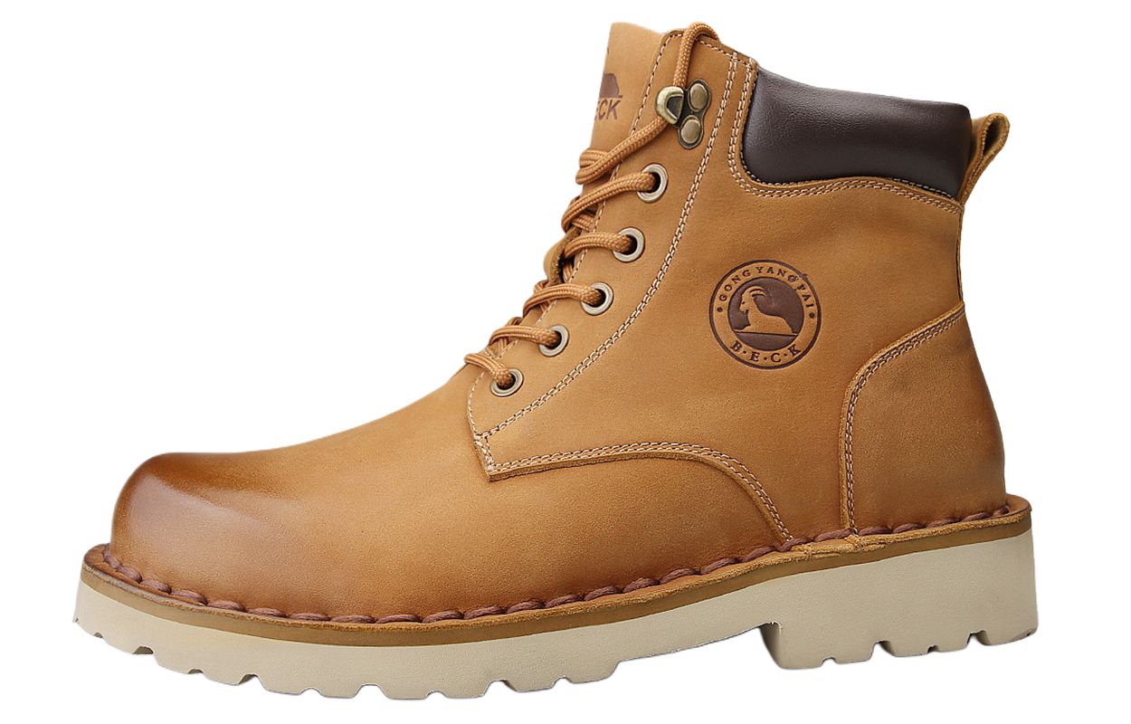 

BECK Мартин Бутс Унисекс Черные/Желто-Коричневые - Желто-Коричневые, цвет Yellow Brown