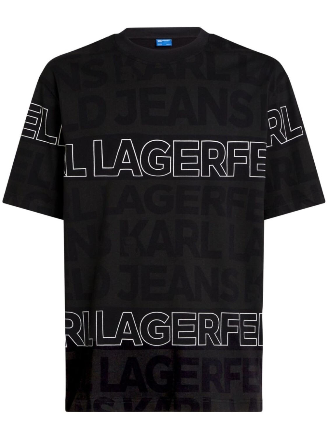 

Футболка с логотипом Karl Lagerfeld Jeans, черный