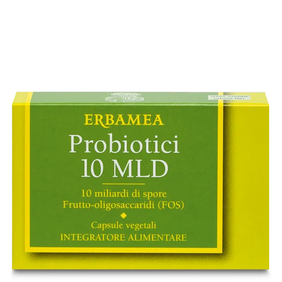 

Erbamea Probiotics 10 миллиардов 24 растительных капсул Пробиотическая добавка