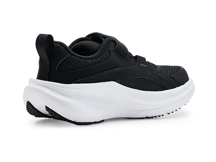 Кроссовки детские Charged Assert 11 Alternate Closure Under Armour Kids, Black/Black/Metallic Silver — фото 4