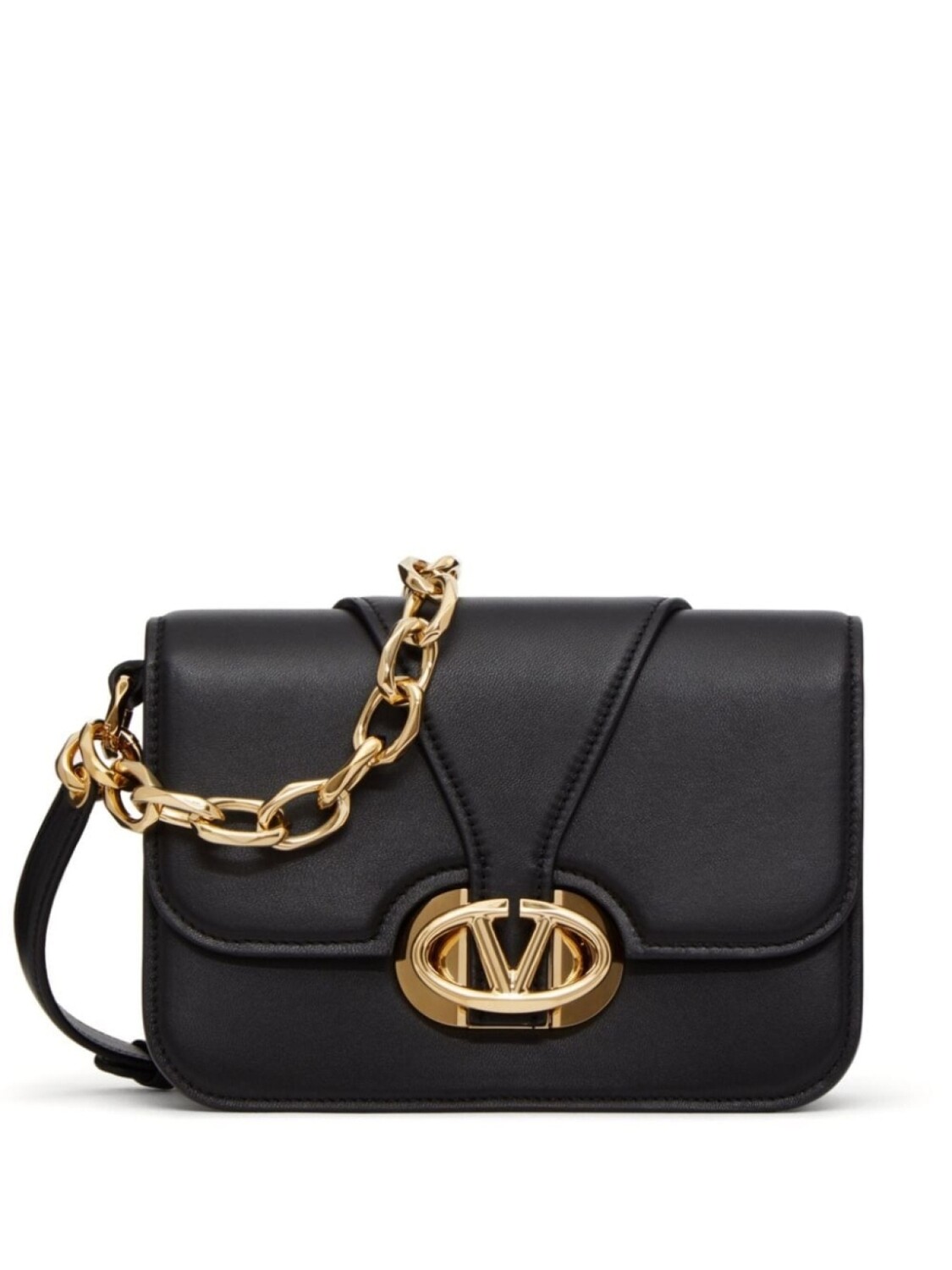 

Valentino Garavani сумка через плечо с логотипом VLogo Signature, черный