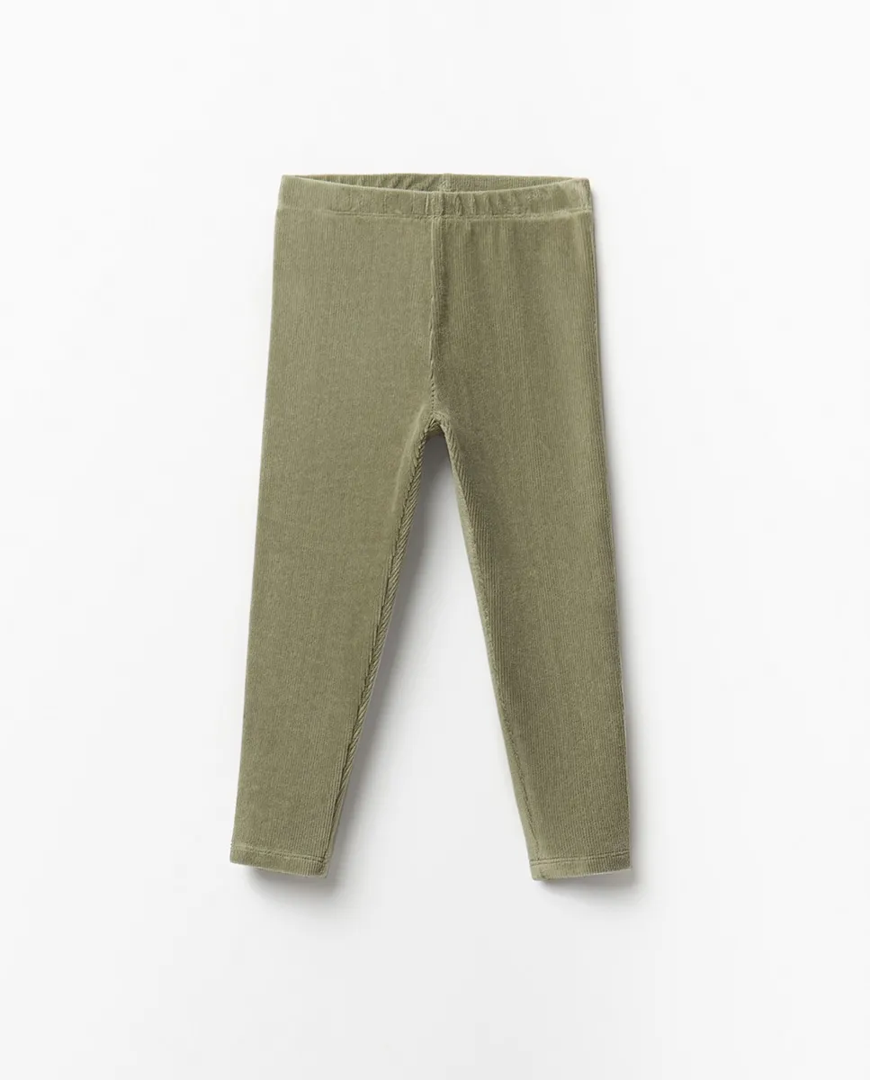 

Леггинсы из велюра Sfera, хаки