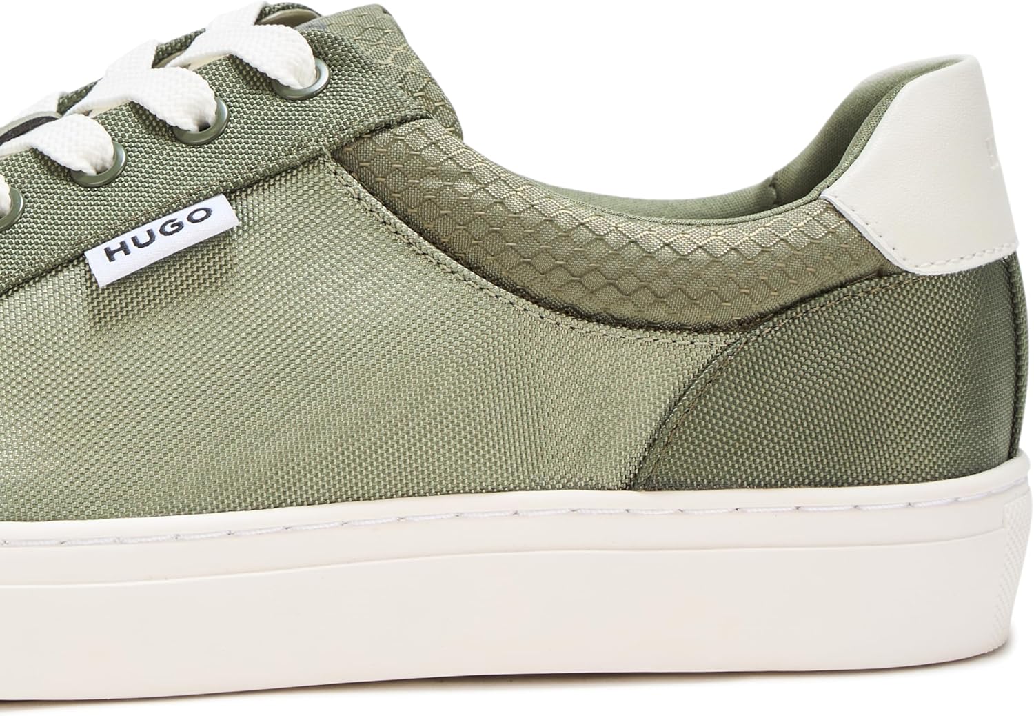 Мужские кроссовки HUGO Morrie с низким профилем и подошвой Cupsole, Garden Moss — фото 4